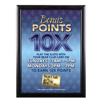 Super Wide Face Picture Frame-Metal-Poster Displays