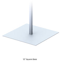 Sanitizing Wipe Dispenser Pedestal Stand 