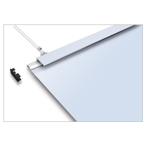 1" High Slender Line Rectangle Shaped Case Snap Poster Gripper - 96 Inches