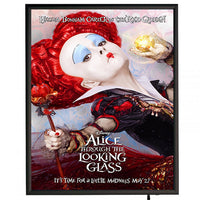 SLIM DESIGN 22 x 28 LED Lightbox is only 3/4" Deep and comes in a Black Frame Finish