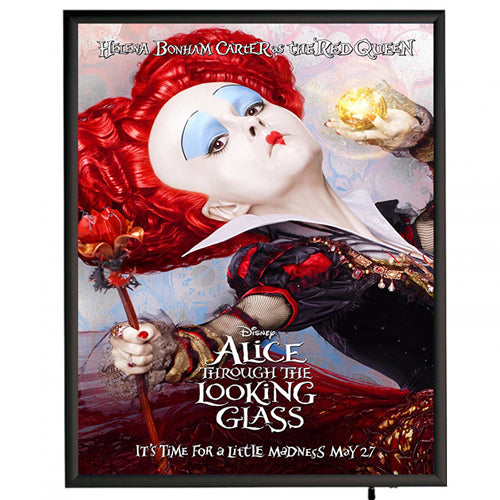 SLIM DESIGN 22 x 28 LED Lightbox is only 3/4" Deep and comes in a Black Frame Finish