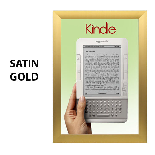 EASY OPEN SNAP OPEN FRAMES 27 x 39 (SHOWN IN SATIN GOLD)