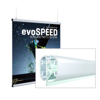 Snap Poster Grippers Poster Displays Oval Case - 60 Inches