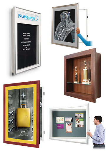 Swing Display Racks Swinging Panel Displays, Poster Bins; Accessories – Displays4Sale
