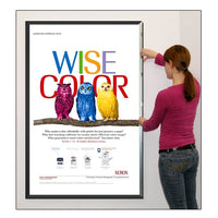 SwingSnap Extra Large Poster Snap Frames with 1 5/8" Wide Aluminum Frame Profile in 25+ Sizes