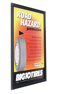 Quick Change Snap Frames 8.5x11 | Poster Grip Frames 8.5 x 11 | Quick Clip 8.5" x 11" Poster Frames