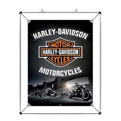 18x24 Stretch Clip Poster Frame | Silver Frame