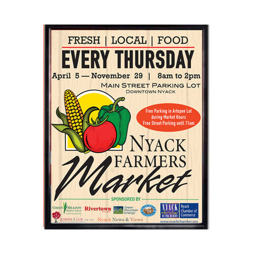 20x28 Frame Beveled Top Load or Side Load Poster Frame Sign Holders, Black & Silver Metal Finishes