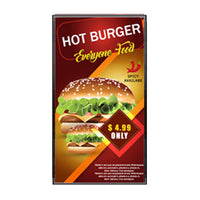 Economical, Quick Change, Large 24x36 Frame, Metal Beveled Slide-in Poster Frame | Top Load or Side Load