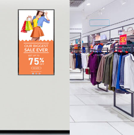 Large Signage Frame 27x39 Large Sign Frames | Economical Top Load Quick Change Beveled ...