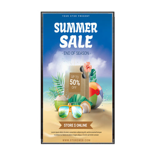 Large 36x42 Frame Beveled Slide in Poster Frame