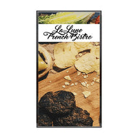 Extra Large 36x60 Frame, Beveled Slide-in Poster Frame | Wall Mount Fast Change Aluminum Sign Holder
