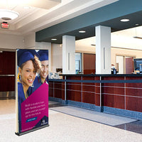 Saturn Retractable Banner Stand (48" Wide) (Double Sided)