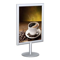 Lightweight Table Top Sign Holder 11x17 | CounterTop Poster Display