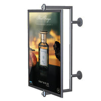 24 x 36 Lightweight Aluminum Swivel Display Frame - Wall Mount Poster & Sign Holder