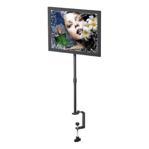 Countertop Clamp Frame 8 1/2 x 11 + Adjustable Height 11" to 18" | Portrait or Landscape Sign Frame Two-Sided