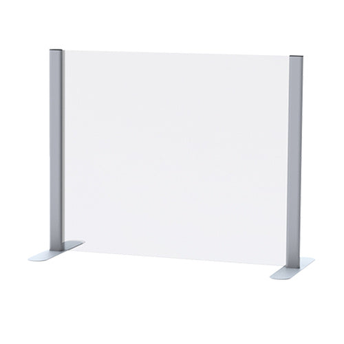 Cough and Sneeze Protection: Countertop Sneeze Guard Pair of End Uprights