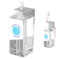 Wall-Mount Hand Sanitizer Pump Bottle Brackets, Set of 4