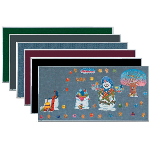 METAL FRAME 36x48 VINYL BULLETIN BOARD (SHOWN IN LANDSCAPE ORIENTATION)