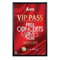 8.5x11 Metal Picture Frame (Wide-Face Poster Display)