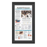 New York Yankees World Series Championship Newspaper Wood Display Frame
