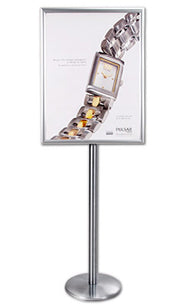 SwingStand Wide-Face Poster Floor Stand | Swing Open Frame 4-Sizes ...