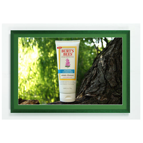 DARK GREEN WOOD FRAME with DECORATIVE WILLIAMSBURG GREEN MAT BORDER