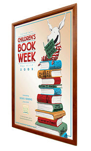 8.5x11Quick Change Wood Snap Frames | Poster Grip Wood Frames | Quick Clip Poster Frames