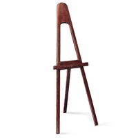Ultra Luxury Solid Oak Wooden Easel, 24" Wide x 67" High x 24.5" Deep - Heavy-Duty Stand, 12 Wood Finishes