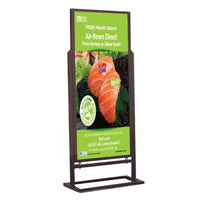30x40 Jumbo Weather Warrior Sign Holder Display Stand