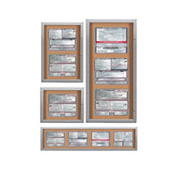 Indoor Menu Cases (8.5 x 11 Landscape Menus) (Rounded Corners)