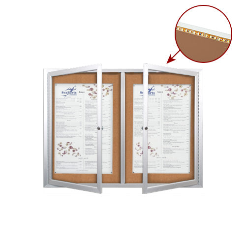 Outdoor Poster Cases with Lighting | Outdoor Poster Case | Outdoor Poster Case Displays
