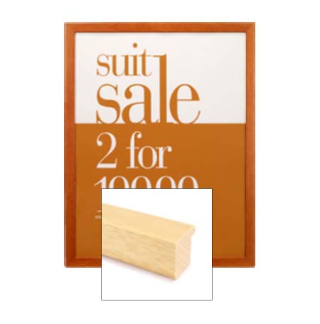 12x36 Wood Frame (361) Poster Display SwingFrames