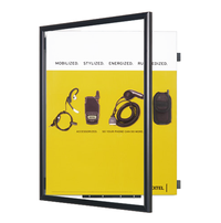 16x16 Poster Frame (SwingFrame Wide-Face Poster Display)