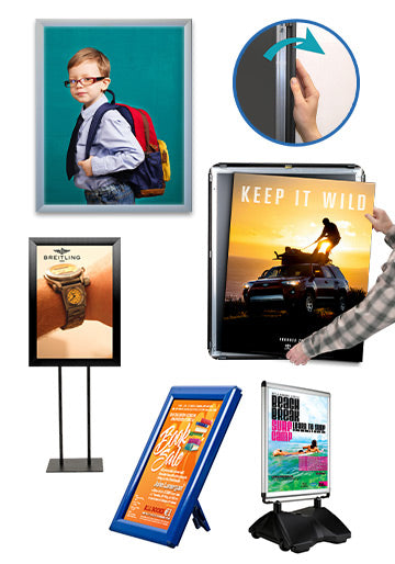 Snap Frame Graphics Transform Your Walls with Large Aluminum Framed Poster and Graphic Snap ...