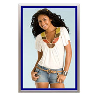 Designer Snap Frames for Posters 8.5x11  (1" Wide Matboard)