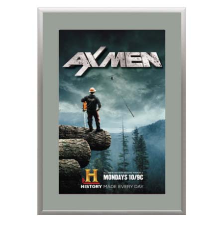 Designer Snap Frames for Posters 8.5x11 (4" Wide Matboard)