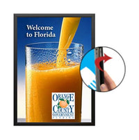 SwingSnap™ EXTRA DEEP Snap Poster Frames 1 1/4" Profile for Mounted Graphics 3/8" and 1/2" Thick Boards in 35+ Sizes