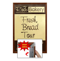 Wood Poster Snap Frames 11 x 17 (for MOUNTED GRAPHICS)