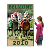 SwingSnap 40x60 Extra Large Metal Poster Snap Frame with 1 1/4" Wide Profile for Mounted Graphics on 1/8", 3/16", 1/4" Thick Rigid Boards