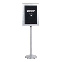 Designer Enclosed Metal Framed Letter Board SwingStands (Single Sided)