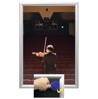 SwingSnaps Front Loading Poster Snap Frames (1 3/4" Security-Style)