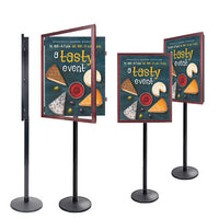 Wood 361 SwingStand Poster Displays (Single Sided)