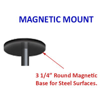 MAGNETIC MOUNT HOLDS TO ANY STEEL SURFACES