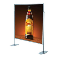 Super Large Format Portable Poster Stand Display - 60x60 Poster SignFrame