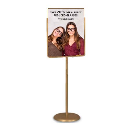 Classic SwingFrame Poster Display Stands  Single-Sided SwingStands –  Displays4Sale