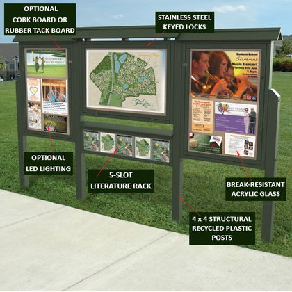 Outdoor Kiosk for Parks – Displays4Sale
