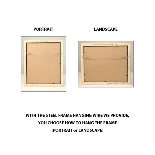 36 x 48 Wood Picture Poster Display Frames (Wide Wood)