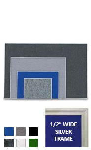 36x24 Display Board with Self Adhesive Easy Tack Board (5 Easy Tack Colors Available)