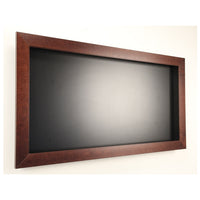 OUR ENCLOSED 5 INCH DEEP LARGE WOOD SHADOWBOXES CAN BE BUILT LANDSCAPE ORIENTATION